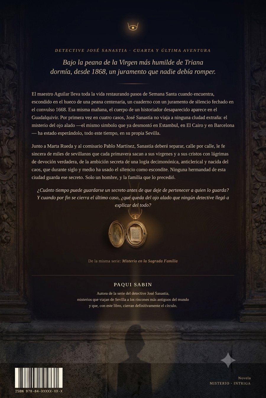 Contraportada de Misterio en la Semana Santa de Sevilla